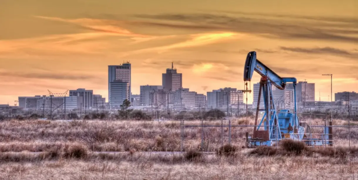 Midland Texas skyline electricity service area Oncor